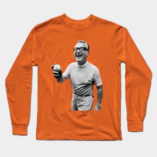 Harry Caray art Long Sleeve T-Shirt